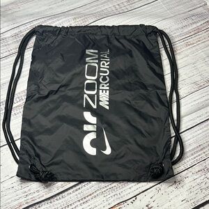 Nike Black Zoom Mercurial Drawstring Backpack